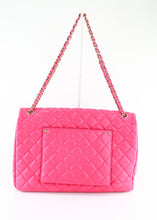 Load image into Gallery viewer, Chanel Caviar Quilted XXL Travel Flap Bag Dark Pink