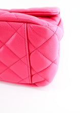 Load image into Gallery viewer, Chanel Caviar Quilted XXL Travel Flap Bag Dark Pink