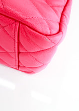 Load image into Gallery viewer, Chanel Caviar Quilted XXL Travel Flap Bag Dark Pink