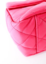 Load image into Gallery viewer, Chanel Caviar Quilted XXL Travel Flap Bag Dark Pink