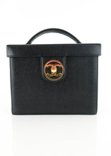 Load image into Gallery viewer, Chanel Caviar Vintage Vanity Case Black
