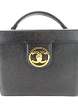 Load image into Gallery viewer, Chanel Caviar Vintage Vanity Case Black