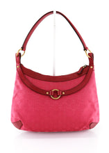 Load image into Gallery viewer, Gucci Monogram Canvas Horsebit Pink