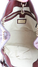 Load image into Gallery viewer, Gucci Calfskin Soho Tote Burgundy
