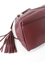Load image into Gallery viewer, Gucci Calfskin Soho Tote Burgundy