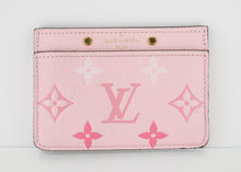 Load image into Gallery viewer, Louis Vuitton Empreinte By the Pool Card Holder Pink Ombre