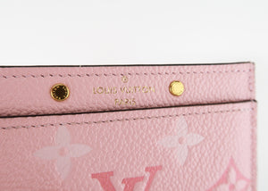 Louis Vuitton Empreinte By the Pool Card Holder Pink Ombre