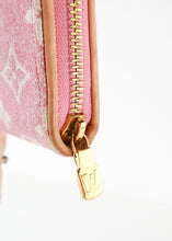 Load image into Gallery viewer, Louis Vuitton Monogram Denim Zippy Pink