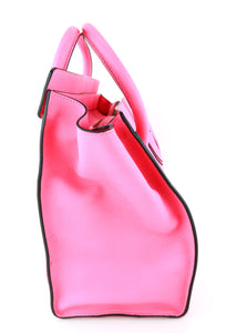 Celine Mini Luggage Fluo Pink