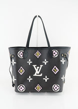 Load image into Gallery viewer, Louis Vuitton Wild at Heart Neverfull MM Black