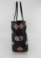 Load image into Gallery viewer, Louis Vuitton Wild at Heart Neverfull MM Black