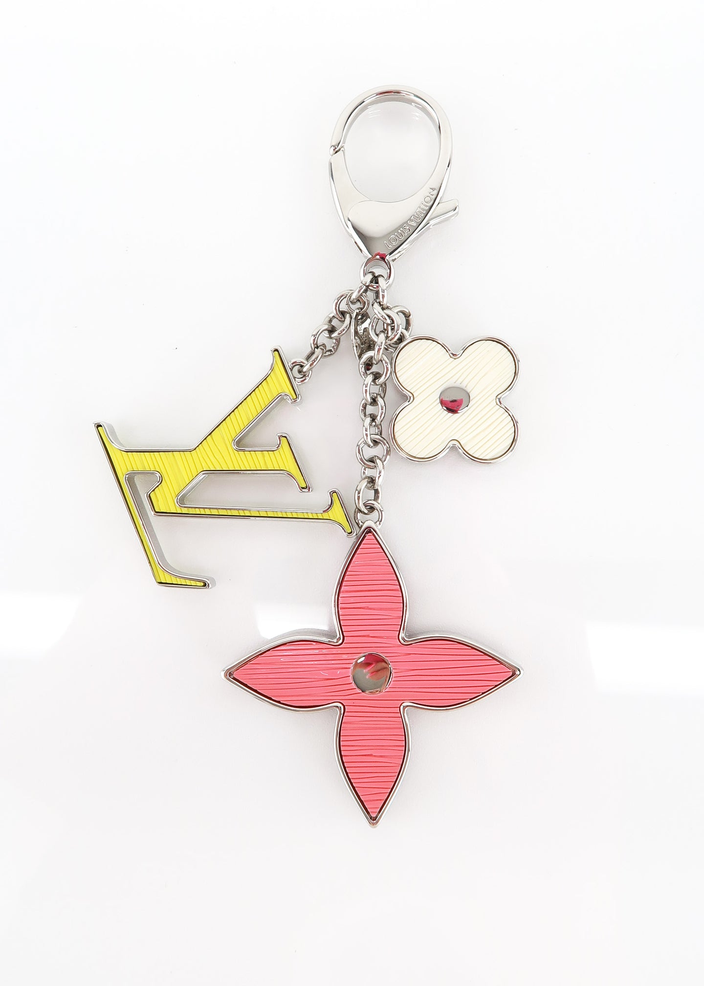 Louis Vuitton Pink & Yellow D’Epi Bag Charm