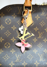 Load image into Gallery viewer, Louis Vuitton Pink &amp; Yellow D’Epi Bag Charm