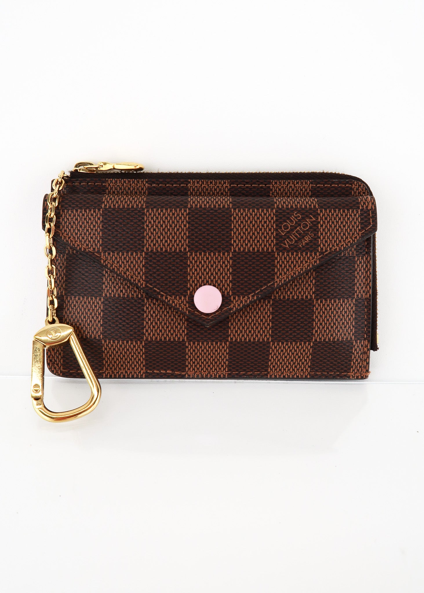 Vuitton Recto Lv Monogram Card Holder Louis Vuitton Damier Ebene
