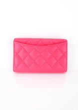 Load image into Gallery viewer, Chanel Caviar Trifold Wallet Pink