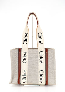 Chloe Woody Medium Tote