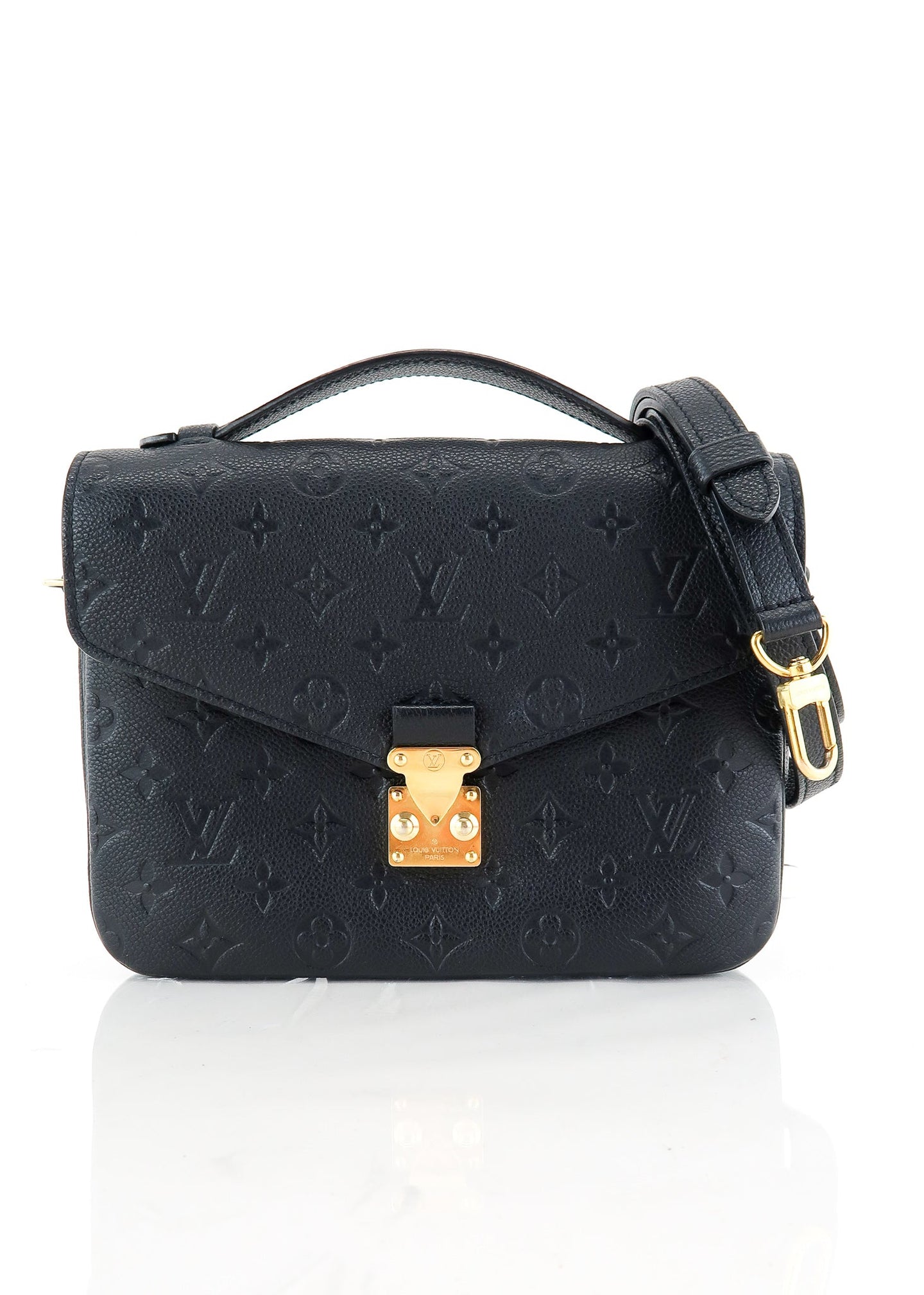 Pochette metis empreinte discount black