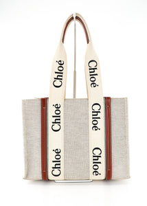 Chloe Woody Medium Tote