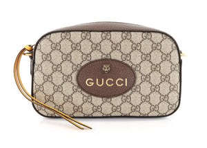 Gucci Supreme Monogram Web Neo Vintage Shoulder Bag