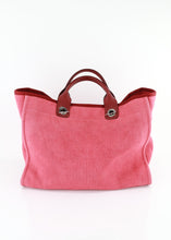 Load image into Gallery viewer, Chanel Large Canvas Deauville Tote Red