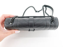 Load image into Gallery viewer, Saint Laurent  Envelope Small Bag In Mix Matelassé Grain De Poudre Black