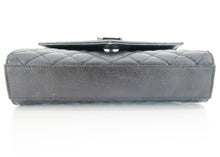 Load image into Gallery viewer, Saint Laurent  Envelope Small Bag In Mix Matelassé Grain De Poudre Black