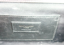 Load image into Gallery viewer, Saint Laurent  Envelope Small Bag In Mix Matelassé Grain De Poudre Black