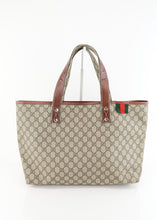 Load image into Gallery viewer, Gucci Supreme Canvas Vintage Sherry Tote