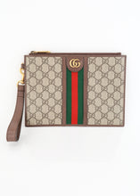 Load image into Gallery viewer, Gucci Ophidia Supreme Canvas Wristlet
