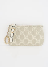 Load image into Gallery viewer, Gucci Canvas Key Pouch Beige