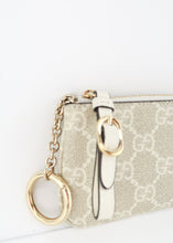 Load image into Gallery viewer, Gucci Canvas Key Pouch Beige