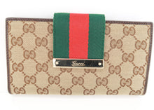 Load image into Gallery viewer, Gucci Canvas Lady Web Wallet