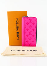 Load image into Gallery viewer, Louis Vuitton Taigarama Pink Zippy Wallet