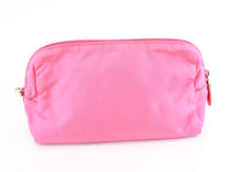 Load image into Gallery viewer, Prada Nylong Wristlet Saffiano Leather Pink