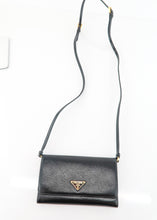 Load image into Gallery viewer, Prada Saffiano Wallet on a Chain Black