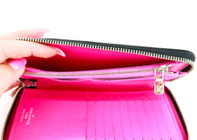 Load image into Gallery viewer, Louis Vuitton Taigarama Pink Zippy Wallet