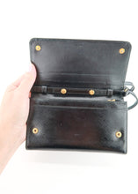 Load image into Gallery viewer, Prada Saffiano Wallet on a Chain Black