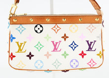 Load image into Gallery viewer, Louis Vuitton Multicolor White Monogram Pochette Accessories