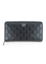 Load image into Gallery viewer, Gucci Calfskin Guccissima Wallet Black