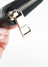 Load image into Gallery viewer, Gucci Calfskin Guccissima Wallet Black