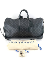 Load image into Gallery viewer, Louis Vuitton Monogram Eclipse Keepall 55 Bandouliere