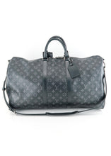 Load image into Gallery viewer, Louis Vuitton Monogram Eclipse Keepall 55 Bandouliere