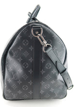 Load image into Gallery viewer, Louis Vuitton Monogram Eclipse Keepall 55 Bandouliere