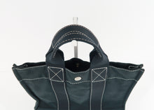 Load image into Gallery viewer, Hermes Canvas Tout PM Black