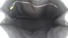 Load image into Gallery viewer, Hermes Canvas Tout MM Black Silver