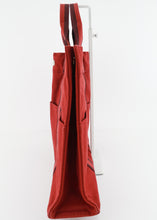 Load image into Gallery viewer, Hermes Canvas Tout MM Red