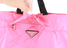 Load image into Gallery viewer, Prada Nylon Packable Tote Pink