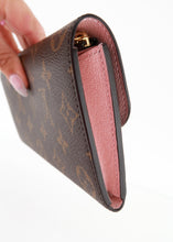 Load image into Gallery viewer, Louis Vuitton Monogram Emilie Wallet Rose Ballerine