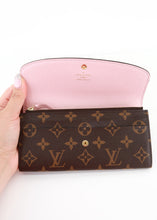 Load image into Gallery viewer, Louis Vuitton Monogram Emilie Wallet Rose Ballerine