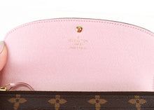 Load image into Gallery viewer, Louis Vuitton Monogram Emilie Wallet Rose Ballerine